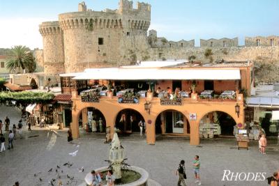 Plaka Rhodes Greece